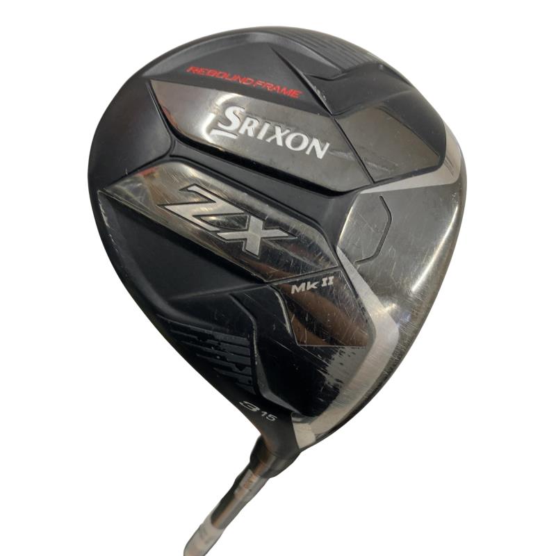 【中古】 ダンロップ SRIXON ZX Mk II 3W フェアウェイウッド FW Diamana ZX-II 50 (フレックスSR) メンズ 男性用 右利き 右用 Cランク ゴルフクラブ