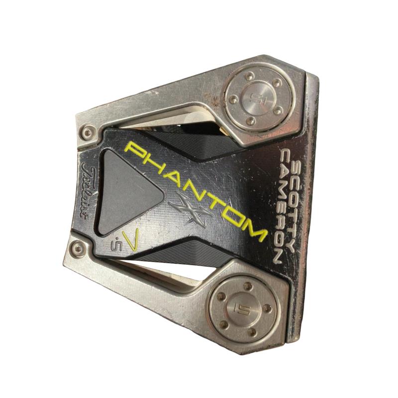 【中古】 タイトリスト SCOTTY CAMERON PHANTOM X 7.5 34in パター PT スチール写真 (フレックス余分の物) メンズ 成人男性用 右利き 右用 D位置づける ゴルフ野球クラブ