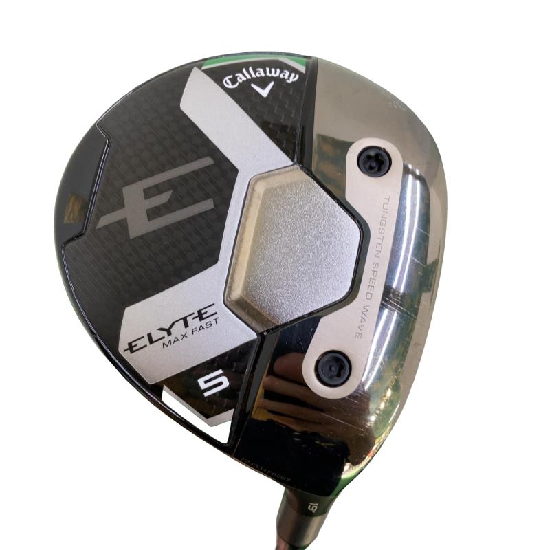 【中古】 キャロウェイ ELYTE MAX FAST 5W フェアウェイウッド FW LIN-Q GREEN 40 for CW(ELYTE FW) (フレックスR) メンズ 男性用 右利き 右用 Cランク ゴルフクラブ|ゴルフパートナー 中古クラブ店