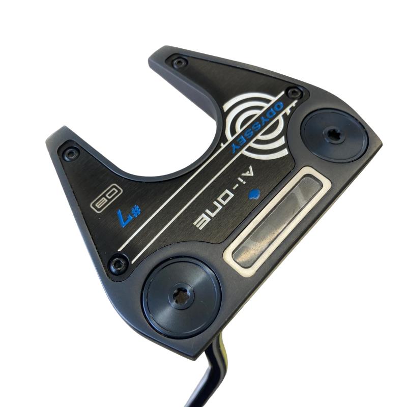 【中古】 オデッセイ Ai-ONE #7 DB 34in パター PT STROKE LAB 90 スチール写真 (フレックス余分の物) メンズ 成人男性用 右利き 右用 C位置づける ゴルフ野球クラブ