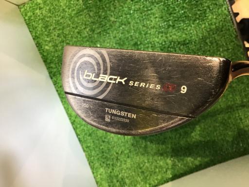 【中古】 オデッセイ BLACK SERIES iX #9 33インチ パター PT スチール (フレックスその他) メンズ 男性用 右利き 右用 Cランク ゴルフクラブ