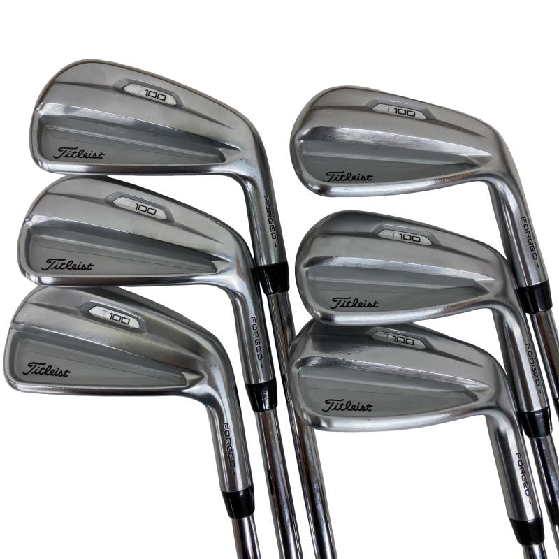【中古】 タイトリスト Titleist T100(2021) 7S アイアンセット IR 純正特注シャフト (フレックスS) メンズ 男性用 右利き 右用 Cランク ゴルフクラブ｜ゴルフパートナー 中古クラブ店