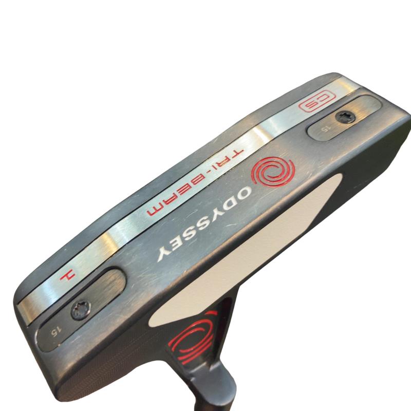 【中古】 オデッセイ TRI-BEAM #1 CS 34in パター PT STROKE LAB(2023) (フレックス余分の物) メンズ 成人男性用 右利き 右用 B位置付ける ゴルフ野球クラブ パター-スポーツ・アウトドア