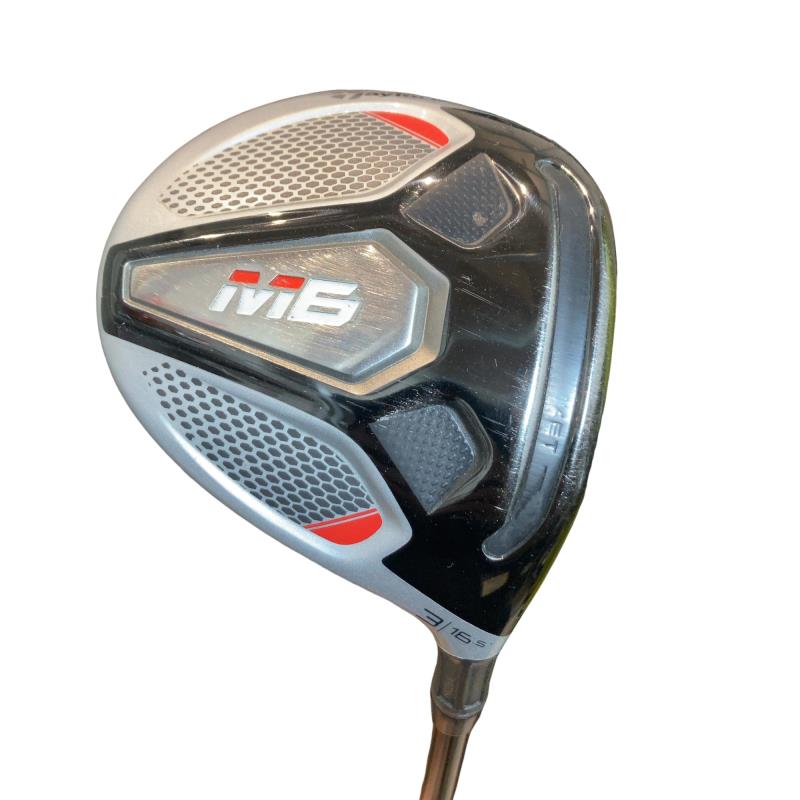 【中古】 テーラーメイド M6 3W フェアウェイウッド FW リシャフト (フレックスその他) メンズ 男性用 右利き 右用 Cランク ゴルフクラブ