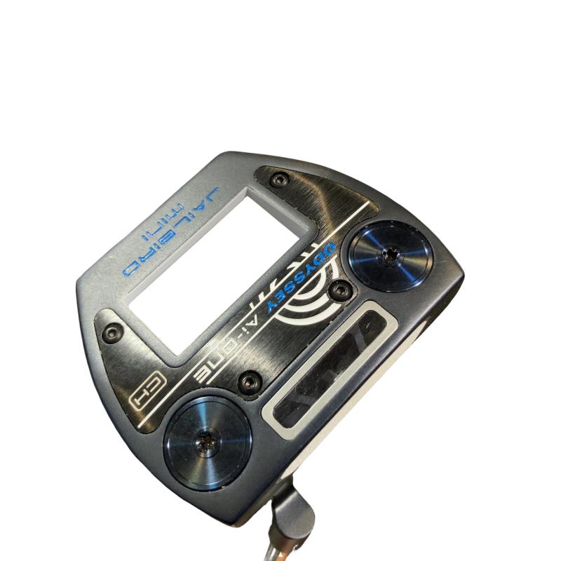 【中古】 オデッセイ Ai-ONE JAILBIRD MINI CH 33in パター PT STROKE LAB 90 スチール写真 (フレックス余分の物) メンズ 成人男性用 右利き 右用 B価値づける ゴルフ野球クラブ
