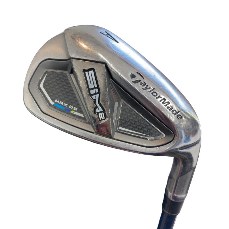 【中古】 仕立て屋御手伝いさん SIM2 MAX・os AW ウェッジ WG TENSEI BLUE TM60(SIM2 IR) (フレックスS) メンズ 成人男性用 右利き 右用 C位置づける ゴルフ野球クラブ