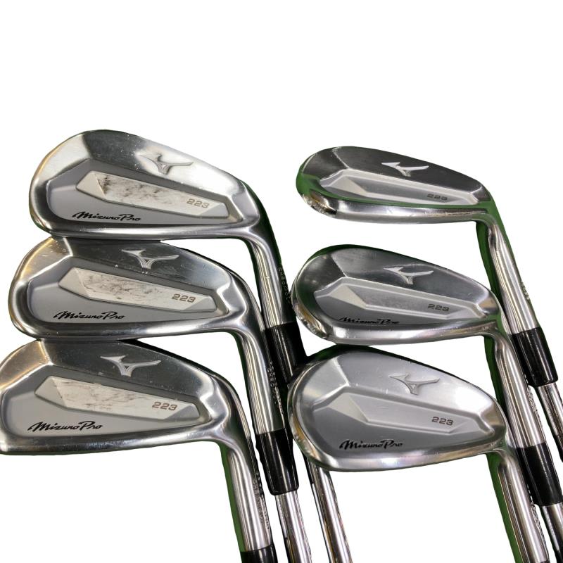 【中古】 ミズノ Mizuno Pro 223 6S アイアン仕掛ける IR 完全無欠特注立て坑 (フレックスX) メンズ 成人男性用 右利き 右用 C価値づける ゴルフ野球クラブ