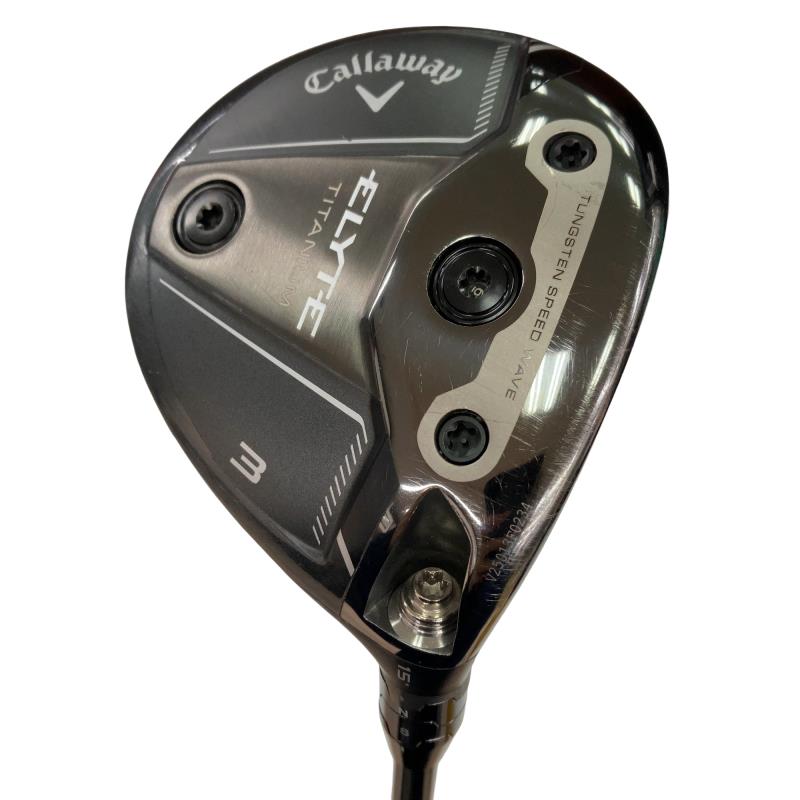 【中古】 キャロウェイ ELYTE TITANIUM 3W フェアウェイウッド FW TENSEI GREEN 60 for CW(ELYTE FW) (フレックスSR) メンズ 男性用 右利き 右用 Cランク ゴルフクラブ