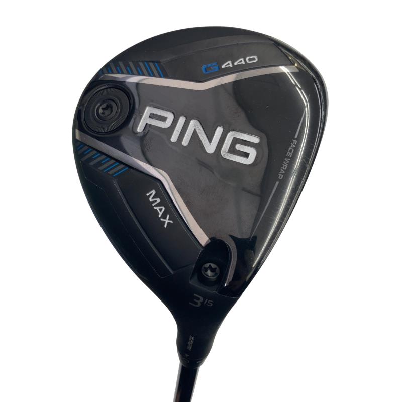 【中古】 ピン G440 MAX 3W フェアウェイウッド FW PING TOUR 2.0 BLACK 65(FW) (フレックスS) メンズ 男性用 右利き 右用 Cランク ゴルフクラブ