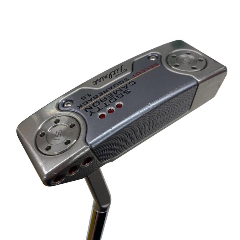 【中古】 タイトリスト SCOTTY CAMERON select SQUAREBACK 1.5(2018) 34インチ パター PT スチール (フレックスその他) メンズ 男性用 右利き 右用 Cランク ゴルフクラブ