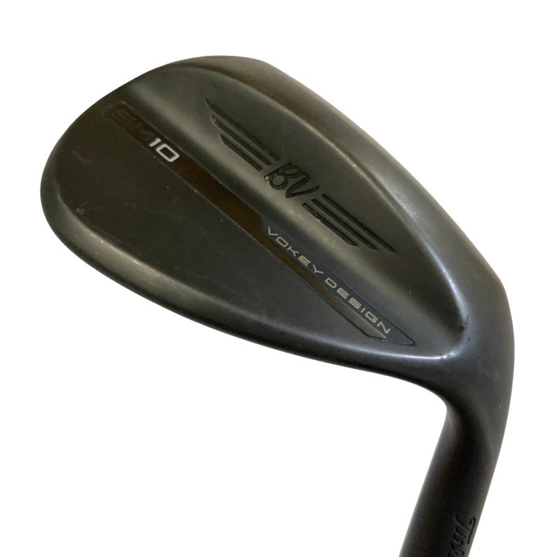 【中古】 タイトリスト VOKEY SPIN MILLED SM10 ジェットブラック 60°/12°D ウェッジ WG BV 105 (フレックスその他) メンズ 男性用 右利き 右用 Cランク ゴルフクラブ