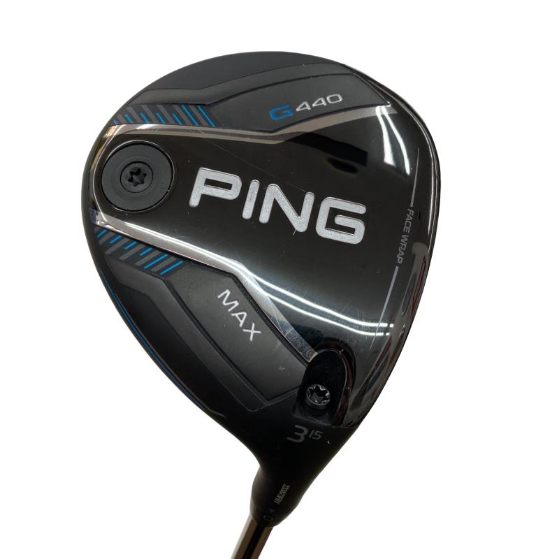 【中古】 ピン G440 MAX 3W フェアウェイウッド FW PING TOUR 2.0 CHROME 65(FW) (フレックスS) メンズ 男性用 右利き 右用 Cランク ゴルフクラブ