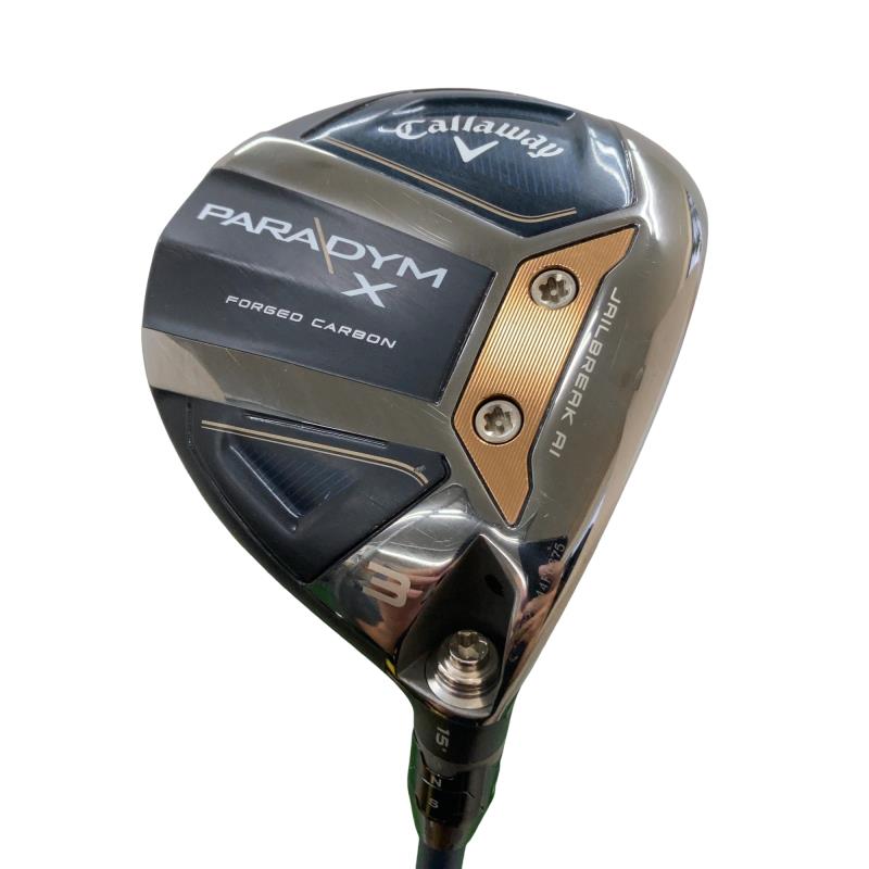 【中古】 キャロウェイ PARADYM X 3W フェアウェイウッド FW VENTUS TR 5 for CW(PARADYM FW) (フレックスSR) メンズ 成人男性用 右利き 右用 D位置づける ゴルフ野球クラブ