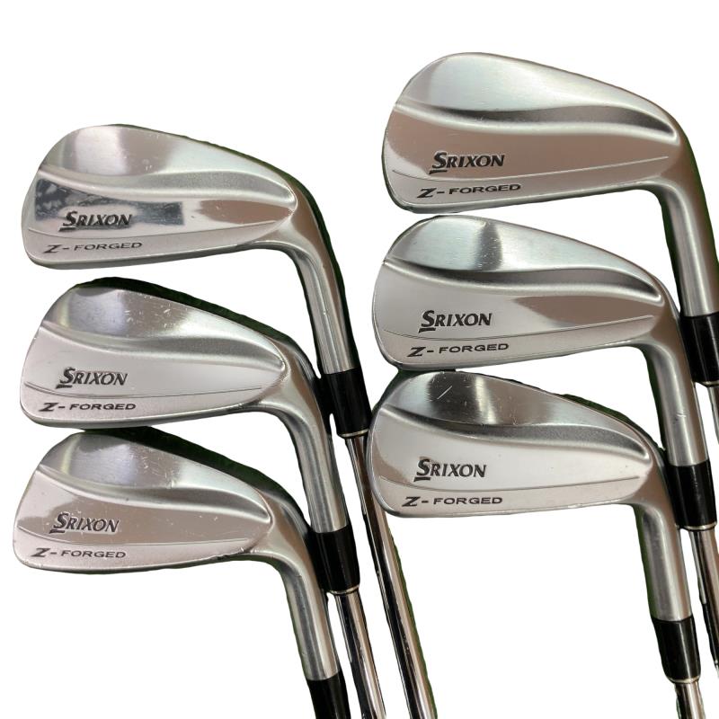 【中古】 ダンロップ SRIXON Z-FORGED 6S アイアンセット IR NS PRO MODUS3 TOUR120 (フレックスS) メンズ 男性用 右利き 右用 Cランク ゴルフクラブ