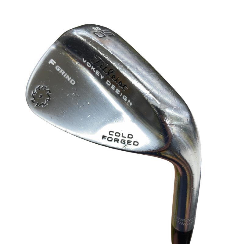 【中古】 タイトリスト VOKEY COLD FORGED(2015) 50°/08°F ウェッジ WG 純正特注シャフト (フレックスS) メンズ 男性用 右利き 右用 Dランク ゴルフクラブ