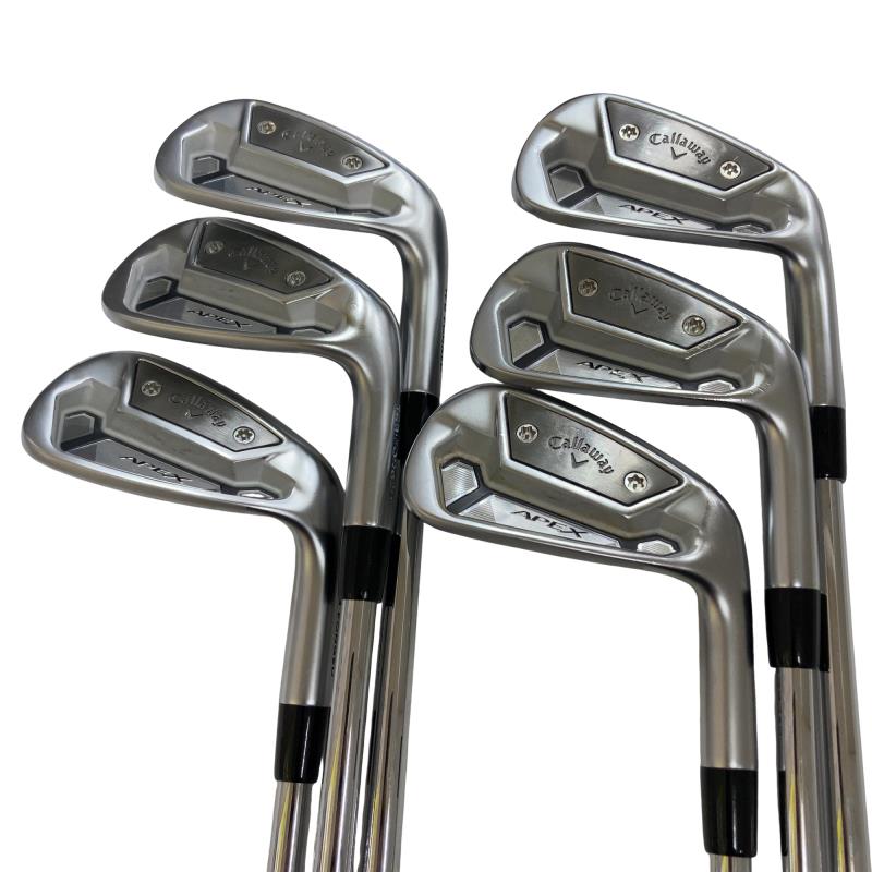 【中古】 キャロウェイ APEX TCB(2021) 6S アイアンセット IR NS PRO MODUS3 TOUR120 (フレックスS) メンズ 男性用 右利き 右用 Cランク ゴルフクラブ