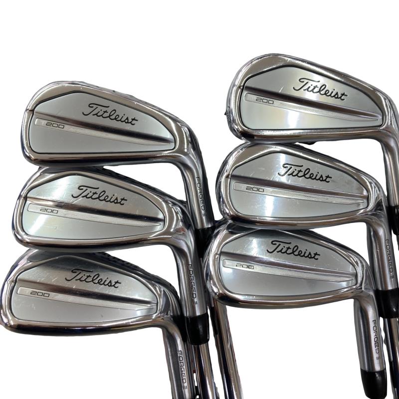 【中古】 タイトリスト Titleist T200(2023) 6S アイアンセット IR 純正特注シャフト (フレックスS) メンズ 男性用 右利き 右用 Cランク ゴルフクラブ|ゴルフパートナー 中古クラブ店