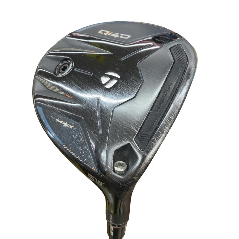 【中古】 テーラーメイド Qi4D MAX 5W フェアウェイウッド FW REAX 55(Qi4D FW) (フレックスS) メンズ 男性用 右利き 右用 Cランク ゴルフクラブ｜ゴルフパートナー 中古クラブ店
