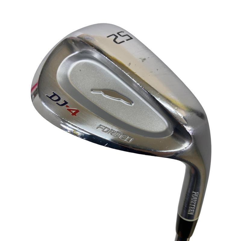 【中古】 フォーティーン DJ-4 52° ウェッジ WG DS-91w (フレックス余分の物) メンズ 成人男性用 右利き 右用 C位置づける ゴルフ野球クラブ