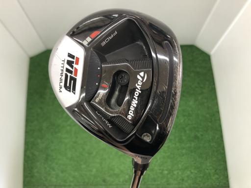 【中古】 テーラーメイド M5 3W フェアウェイウッド FW 純正特注シャフト (フレックスS) メンズ 男性用 右利き 右用 Cランク ゴルフクラブ