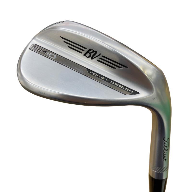 【中古】 タイトリスト VOKEY SPIN MILLED SM10 ツアークロム 58°/08°M ウェッジ WG Dynamic Gold (フレックスS) メンズ 男性用 右利き 右用 Cランク ゴルフクラブ