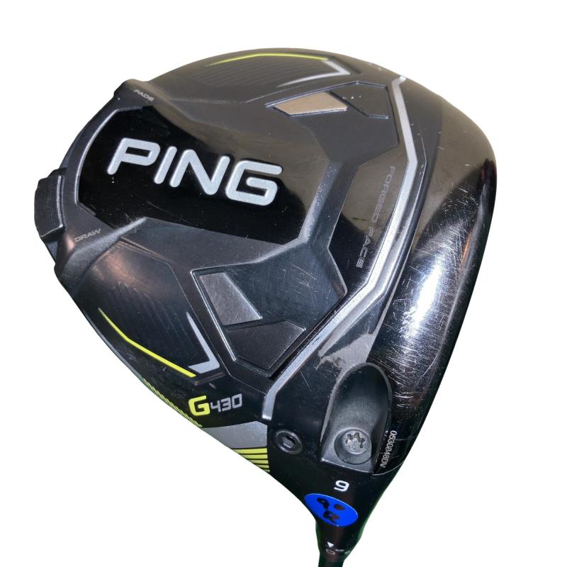 【中古】 ピン G430 MAX  9° １番ウッド DR リシャフト (フレックス余分の物) メンズ 成人男性用 右利き 右用 C位置づける ゴルフ野球クラブ