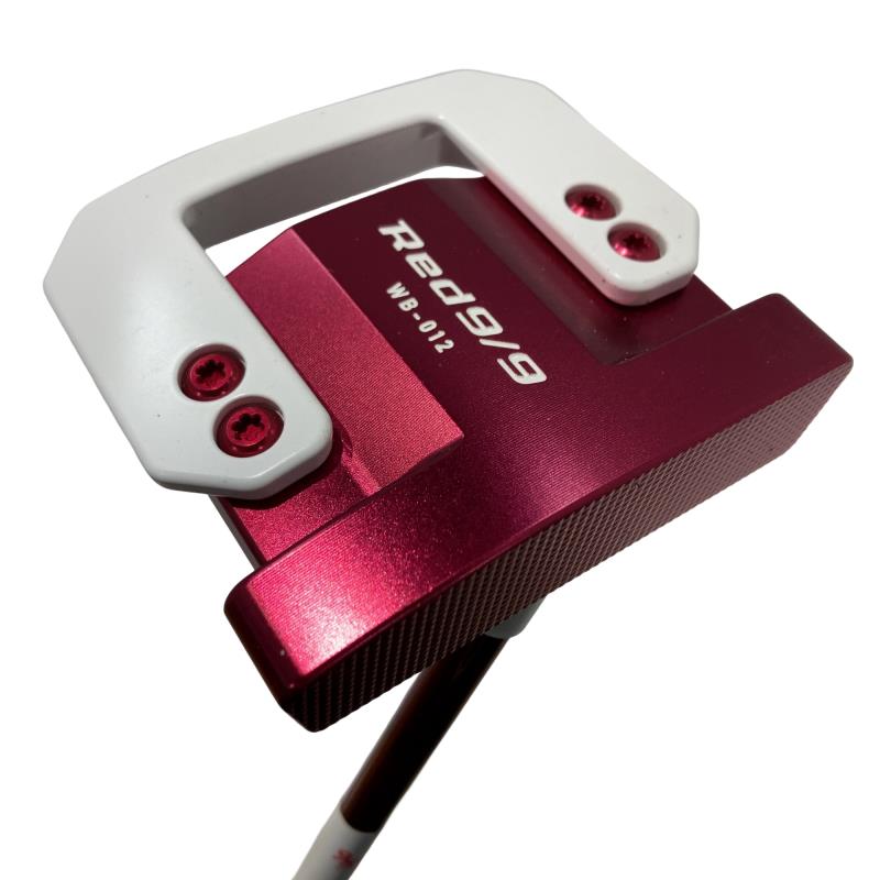 【中古】 キャスコ Red 9/9 WB-012 34in パター PT 一風変わった炭素 (フレックス余分の物) メンズ 成人男性用 右利き 右用 B序列付ける ゴルフ野球クラブ