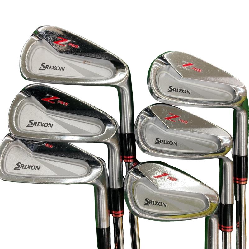 【中古】 ダンロップ SRIXON Z765  6S アイアンセット IR NS PRO MODUS3 TOUR105 (フレックスS) メンズ 男性用 右利き 右用 Cランク ゴルフクラブ