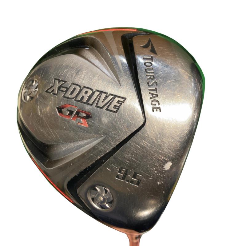 【中古】 ブリヂストン TOURSTAGE X-DRIVE GR(2012) 9.5° ドライバー DR 純正特注シャフト (フレックスS) メンズ 男性用 右利き 右用 Cランク ゴルフクラブ
