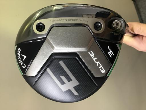【中古】 キャロウェイ ELYTE  3HL フェアウェイウッド FW VENTUS GREEN 50 for CW(ELYTE FW) (フレックスS) メンズ 成人男性用 右利き 右用 B位置づける ゴルフ野球クラブ