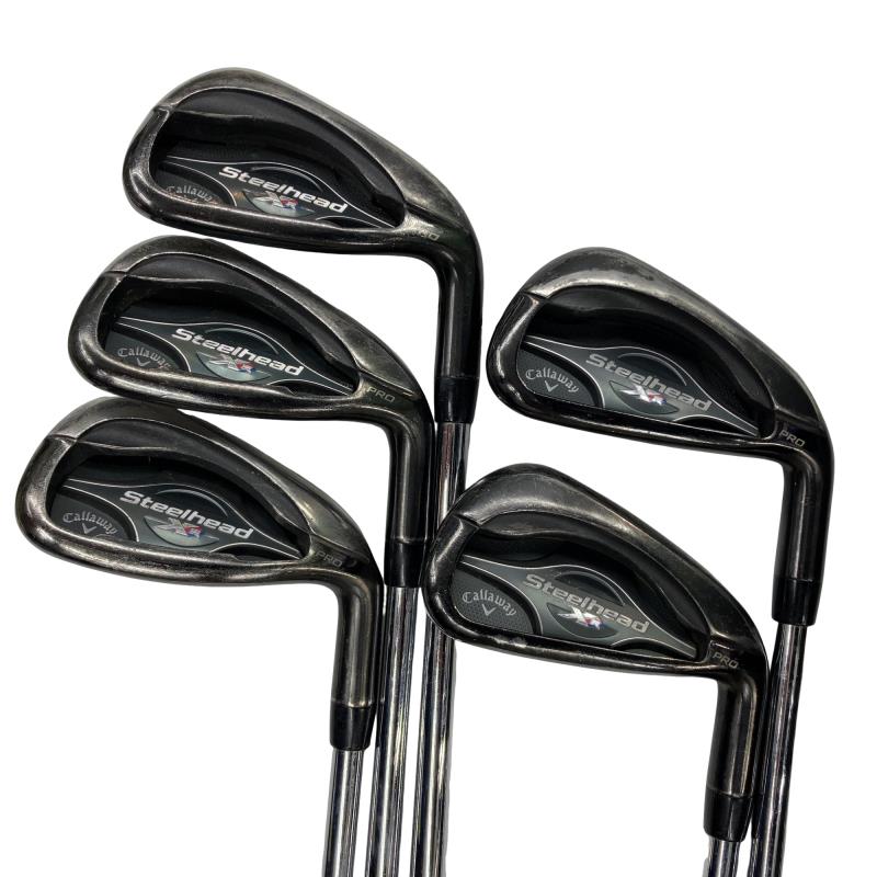 【中古】 キャロウェイ STEELHEAD XR PRO 6S アイアン仕掛ける IR NS PRO MODUS3 TOUR120 (フレックスS) メンズ 成人男性用 右利き 右用 C価値づける ゴルフ野球クラブ