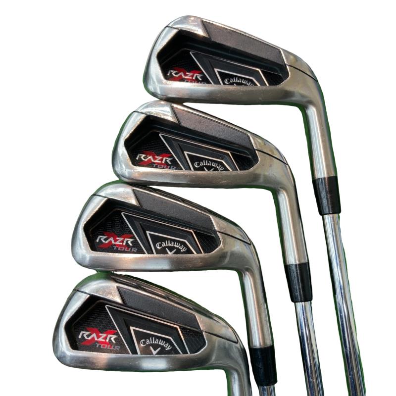 【中古】 キャロウェイ RAZR X TOUR 8S アイアンセット IR Memphis 10 DB (フレックスUNI) メンズ 男性用 右利き 右用 Dランク ゴルフクラブ