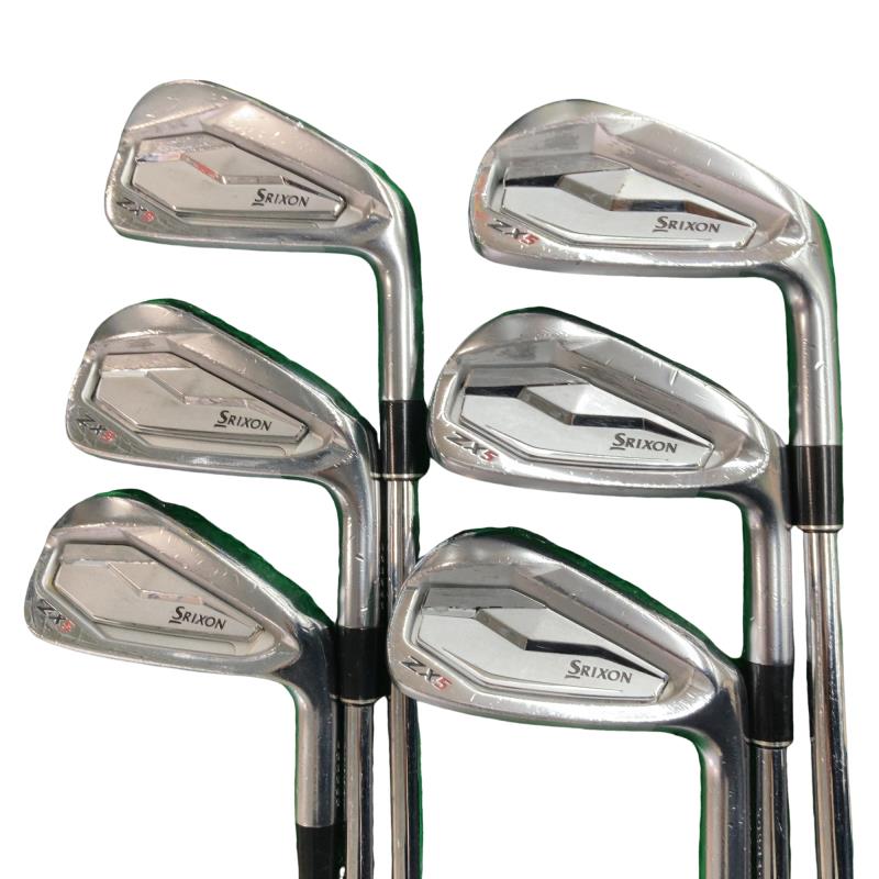 【中古】 ダンロップ SRIXON ZX5 6S アイアンセット IR NS PRO MODUS3 TOUR105 D.S.T (フレックスS) メンズ 男性用 右利き 右用 Dランク ゴルフクラブ