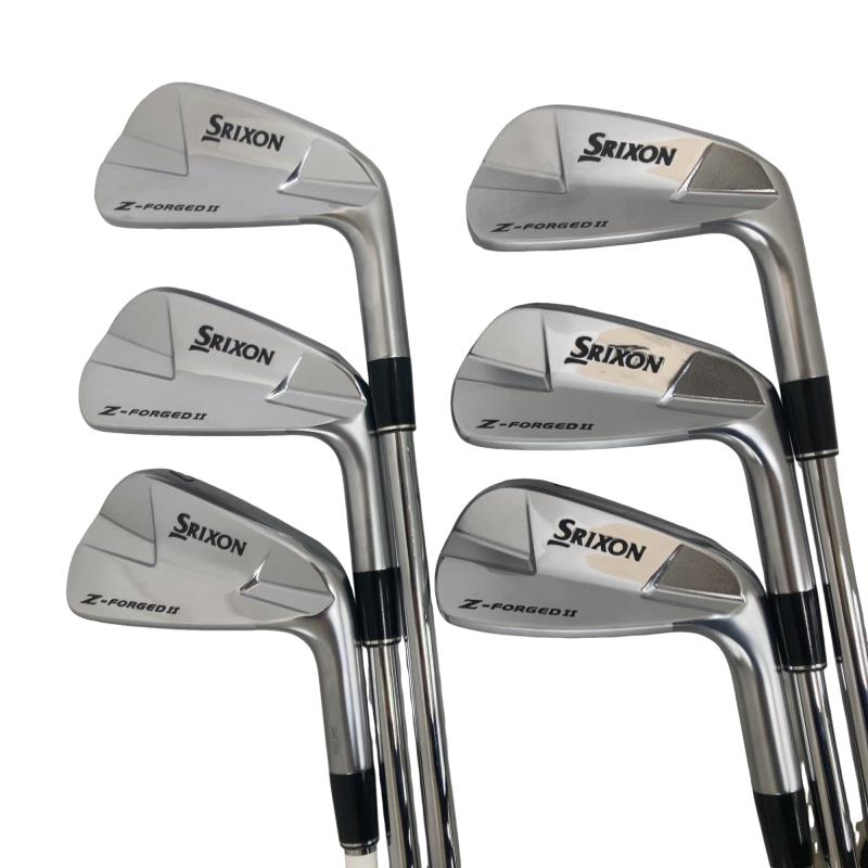 【中古】 ダンロップ SRIXON Z-FORGED II 6S アイアンセット IR Dynamic Gold D.S.T (フレックスS) メンズ 男性用 右利き 右用 Bランク ゴルフクラブ