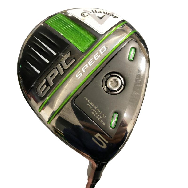 【中古】 キャロウェイ EPIC SPEED 5W フェアウェイウッド FW 純正特注シャフト (フレックスSR) メンズ 男性用 右利き 右用 Cランク ゴルフクラブ