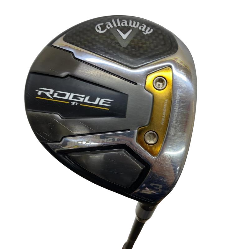 【中古】 キャロウェイ ROGUE ST MAX FAST 3W フェアウェイウッド FW リシャフト (フレックスその他) メンズ 男性用 右利き 右用 Cランク ゴルフクラブ