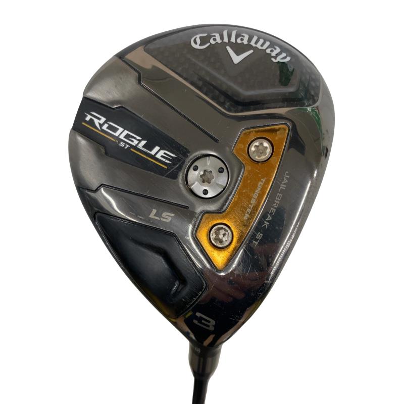 【中古】 キャロウェイ ROGUE ST LS 3W フェアウェイウッド FW TENSEI 55 for CW(ROGUE ST FW) (フレックスS) メンズ 男性用 右利き 右用 Cランク ゴルフクラブ
