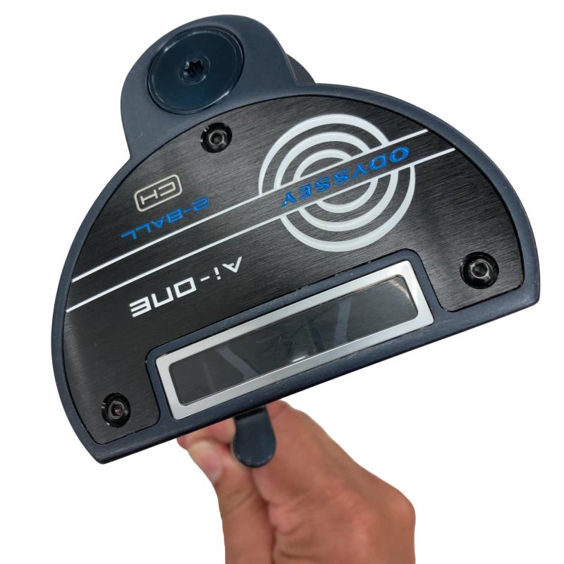 【中古】 オデッセイ Ai-ONE 2-BALL CH 33in パター PT STROKE LAB 90 スチール写真 (フレックス余分の物) メンズ 成人男性用 右利き 右用 B序列付ける ゴルフ野球クラブ