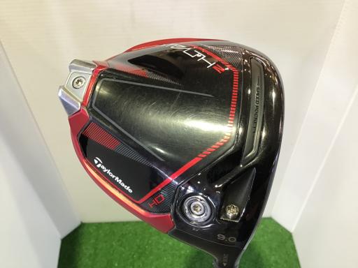 【中古】 テーラーメイド STEALTH2 HD 9° ドライバー DR 純正特注シャフト (フレックスS) メンズ 男性用 右利き 右用 Cランク ゴルフクラブ