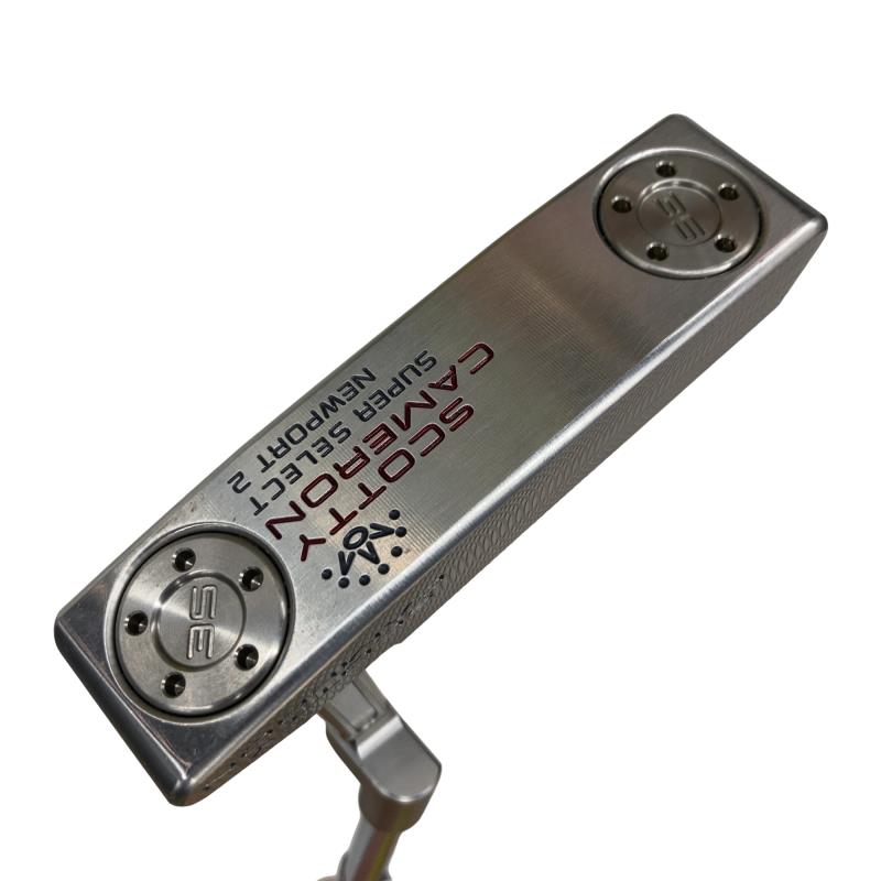 【中古】 タイトリスト SCOTTY CAMERON SUPER SELECT NEWPORT 2 34in パター PT スチール写真 (フレックス余分の物) メンズ 成人男性用 右利き 右用 C序列付ける ゴルフ野球クラブ