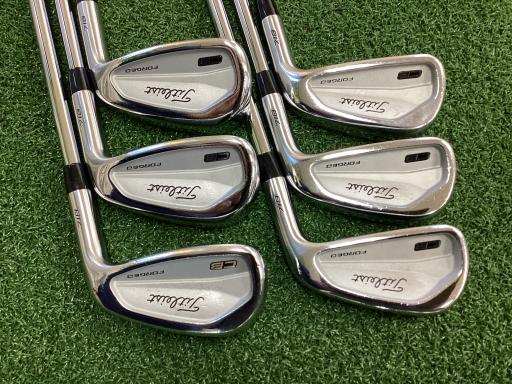【中古】 タイトリスト Titleist CB 718 6S アイアンセット IR AMT TOUR WHITE (フレックスS) メンズ 男性用 右利き 右用 Cランク ゴルフクラブ