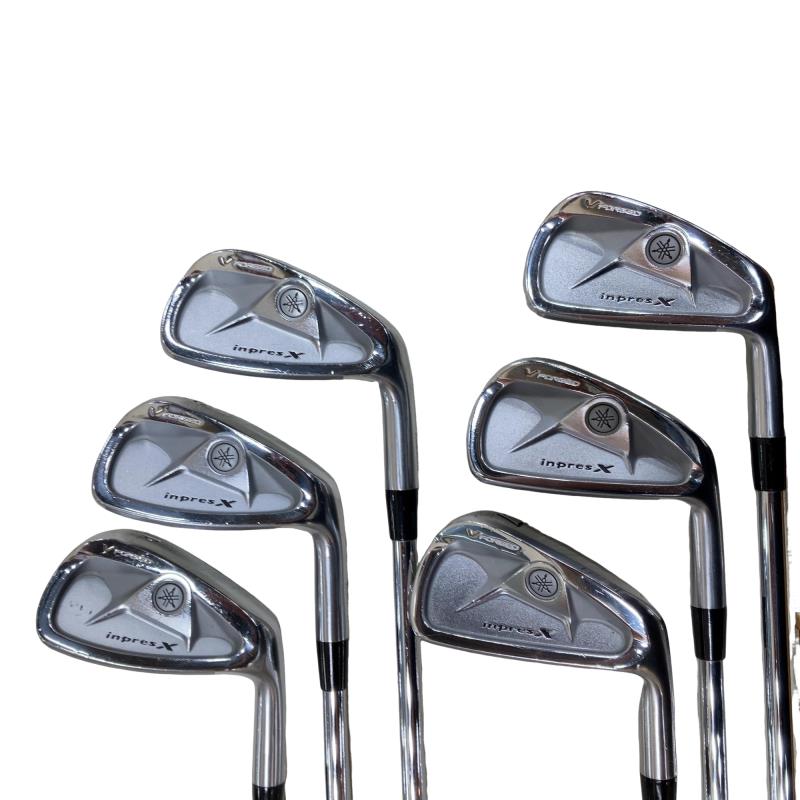 【中古】 ヤマハ inpres X V FORGED(2010) 6S アイアン書き割り IR NS PRO 950GH (フレックスS) メンズ 成人男性用 右利き 右用 C序列付ける ゴルフ野球クラブ