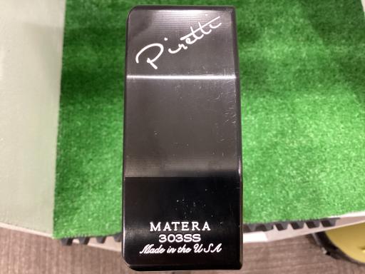 【中古】 Piretti Piretti MIDNIGHT BLACK MATERA TF 34インチ パター PT スチール (フレックスその他) メンズ 男性用 右利き 右用 Cランク ゴルフクラブ