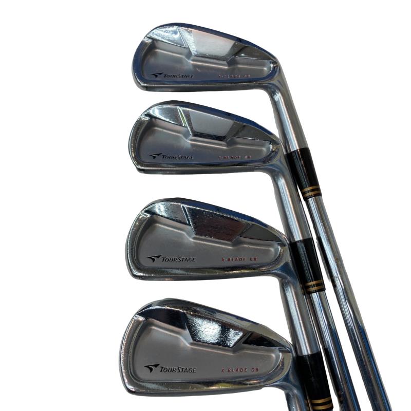 【中古】 ブリヂストン TOURSTAGE X-BLADE CB 8S アイアン書き割り IR Dynamic Gold (フレックスS) メンズ 成人男性用 右利き 右用 C序列付ける ゴルフ野球クラブ