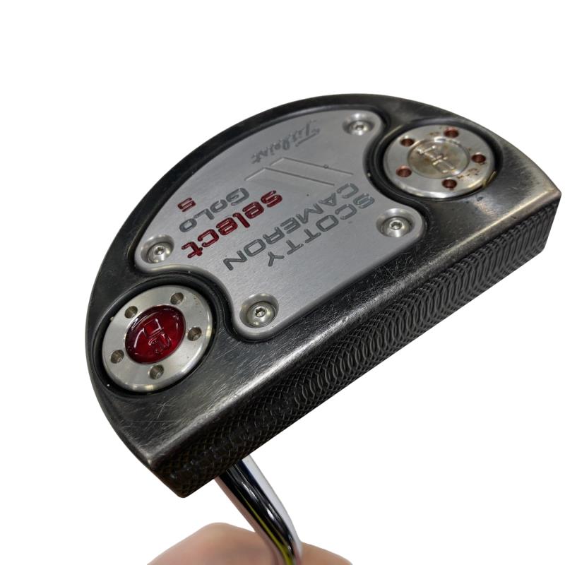 【中古】 タイトリスト SCOTTY CAMERON select GoLo 5 34インチ パター PT スチール (フレックスその他) メンズ 男性用 右利き 右用 Cランク ゴルフクラブ