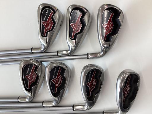 【中古】 キャロウェイ BIG BERTHA IRONS(2006) 9S アイアンセット IR JV B-SERIES 60i (フレックスR) メンズ 男性用 右利き 右用 Cランク ゴルフクラブ