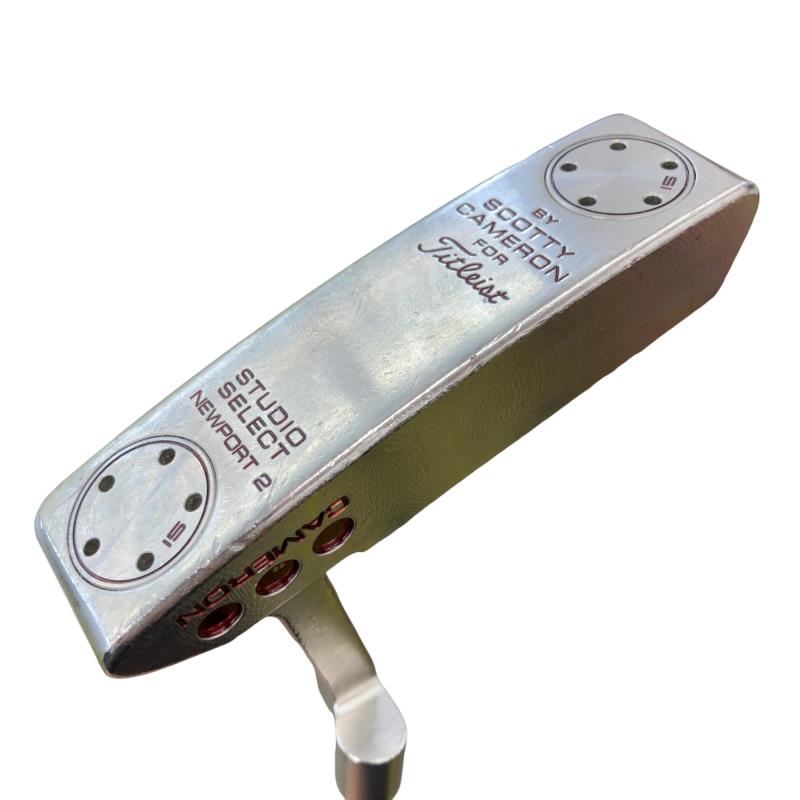 【中古】 タイトリスト SCOTTY CAMERON STUDIO SELECT NEWPORT 2 35in(15g) パター PT スチール写真 (フレックス余分の物) メンズ 成人男性用 右利き 右用 C位置づける ゴルフ野球クラブ