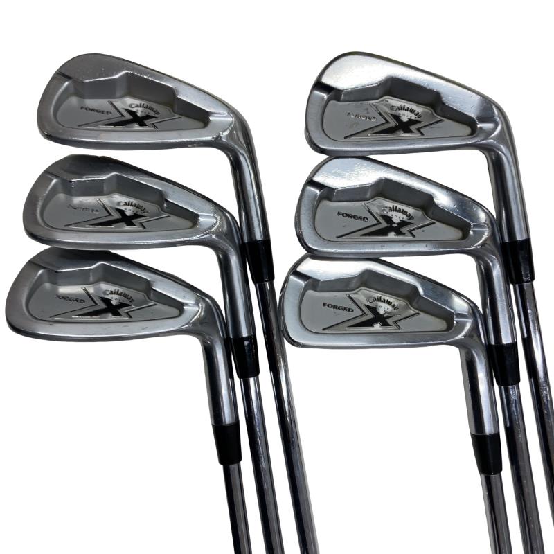 【中古】 キャロウェイ X FORGED 6S アイアン書き割り IR Memphis 10 DB (フレックスUNI) メンズ 成人男性用 右利き 右用 C位置づける ゴルフ野球クラブ