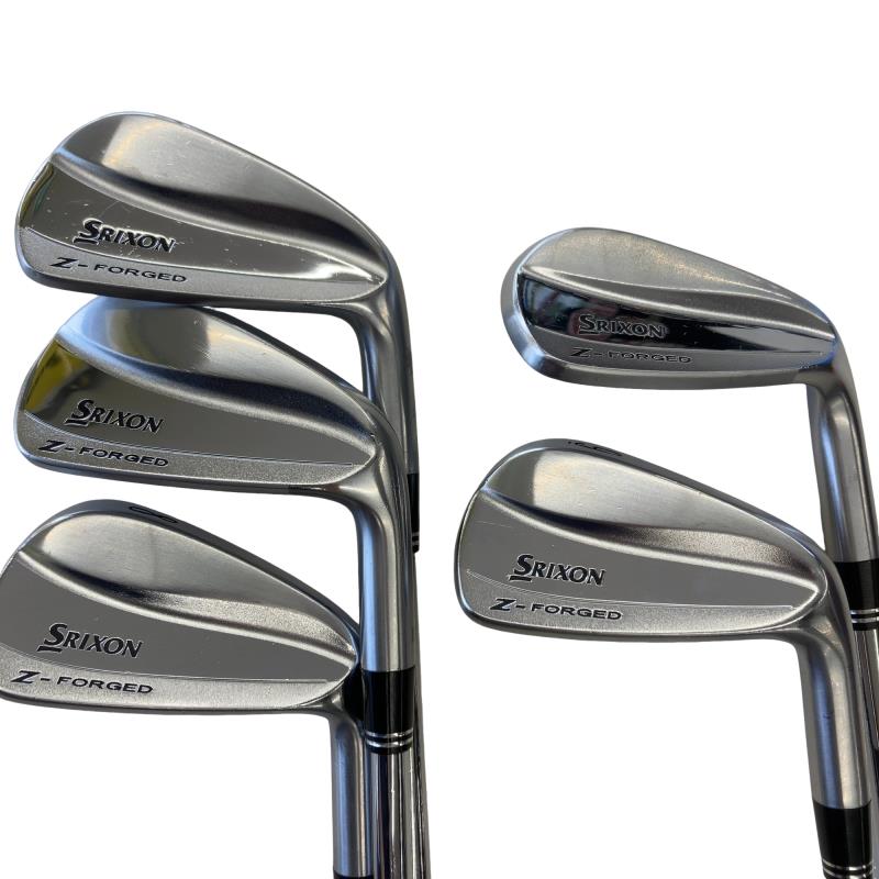 【中古】 ダンロップ SRIXON Z-FORGED 6S アイアンセット IR 純正特注シャフト (フレックスS) メンズ 男性用 右利き 右用 Cランク ゴルフクラブ