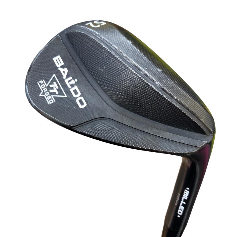 【中古】 BALDO TT FORGED MILLED WEDGE ツアーブラック 52° ウェッジ WG 純正特注シャフト (フレックスS) メンズ 男性用 右利き 右用 Cランク ゴルフクラブ|ゴルフパートナー 中古クラブ店